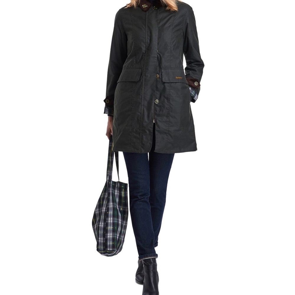 Barbour Ladies Icons Haydon Jacket sz US 6 - Picture 3 of 13